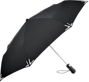 Parapluie de poche publicitaire manche pliant Noir 1