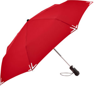 Parapluie de poche publicitaire manche pliant Rouge 1