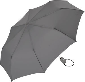 Parapluie de poche publicitaire manche pliant Gris