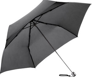 Parapluie de poche publicitaire manche pliant Gris 3