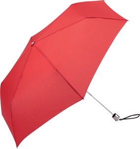 Parapluie de poche publicitaire manche pliant Rouge