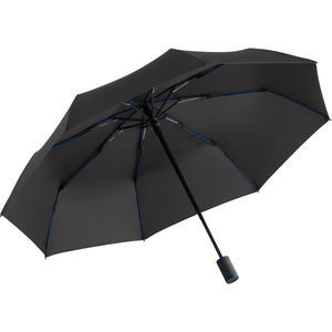 Parapluie de poche publicitaire manche pliant Anthracite Marine