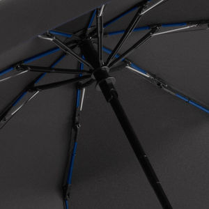 Parapluie de poche publicitaire manche pliant Anthracite Marine 1