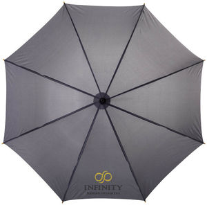 Parapluie En Bois Personnalise Gris 3