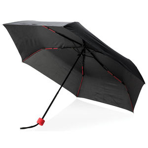 Parapluie Fibre De Verre Pliable Personnalise Rouge