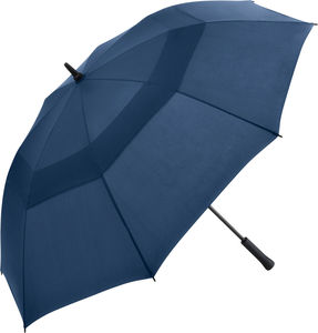 Parapluie golf publicitaire manche droit Marine