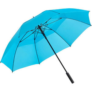 Parapluie golf publicitaire manche droit Bleu clair 5