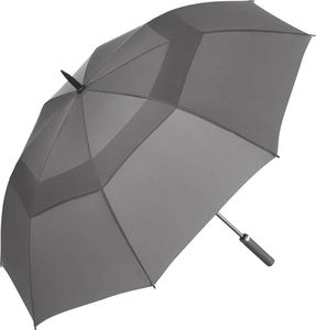 Parapluie golf publicitaire manche droit Gris