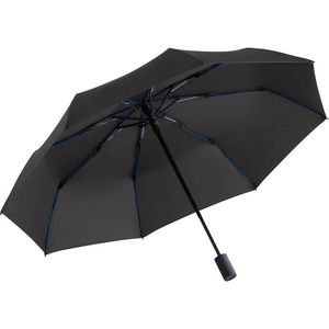 Parapluie personnalisable de poche PET|recyclé Noir Magenta 5