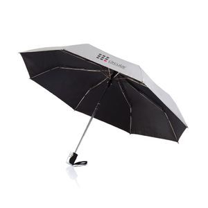 Parapluie personnalisé | Kalidou Argent Noir 4