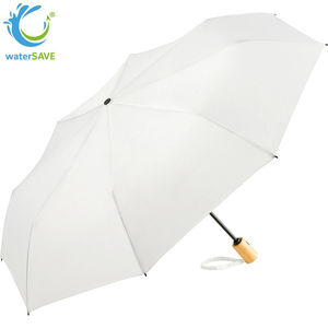 Parapluie de poche personnalisable|Automatique Blanc cassé