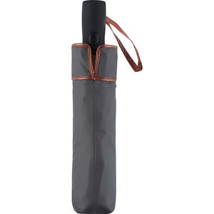 Parapluie de poche personnalisable |Ouverture automatique Gris 4