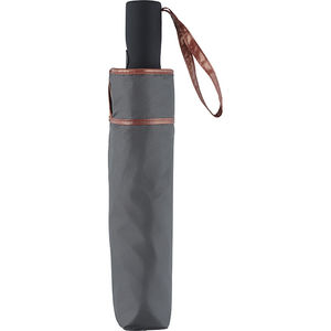 Parapluie de poche personnalisable |Ouverture automatique Gris 5