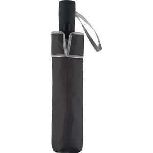 Parapluie de poche personnalisable |Ouverture automatique Noir 1