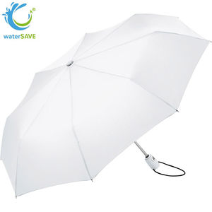 Parapluie de poche publicitaire|Soft Touch Blanc cassé