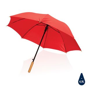Parapluie bambou|auto Red