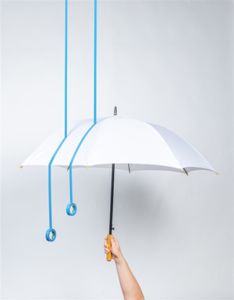 Parapluie bambou|auto White 5