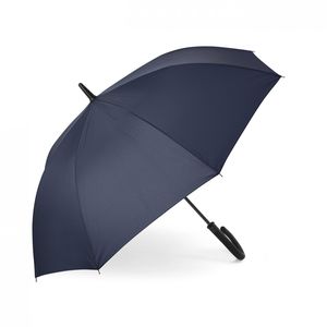 Parapluie publicitaire canne | Rain rubber Bleu marine