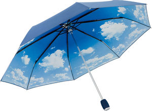 Parapluie publicitaire ciel Bleu 5