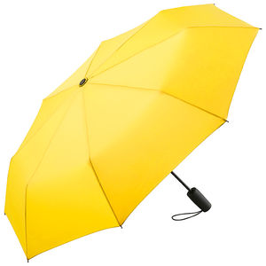 Parapluie publicitaire de poche|Déclencheur intégré Jaune
