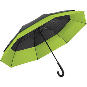 Parapluie publicitaire|Golf acier Noir Lime 6