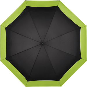 Parapluie publicitaire|Golf acier Noir Lime 7