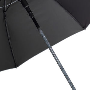 Parapluie publicitaire |Golf déclencheur intégré Noir 1