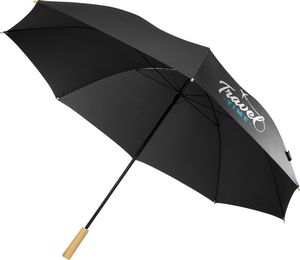 Parapluie publicitaire golf recyclée|Romee Noir 1