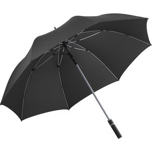 Parapluie publicitaire |golf PET recyclé Noir Gris