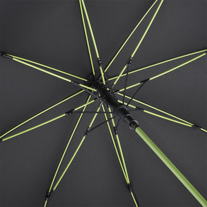 Parapluie publicitaire |golf PET recyclé Noir Lime 1