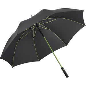 Parapluie publicitaire |golf PET recyclé Noir Lime 5