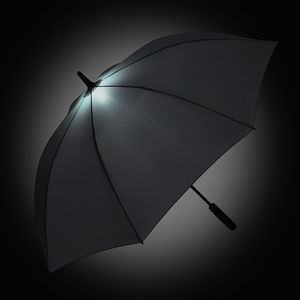 Parapluie publicitaire|LED intégrées Noir 1