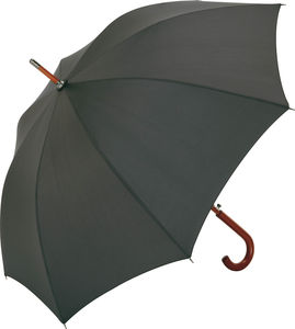 Parapluie publicitaire manche canne Anthracite