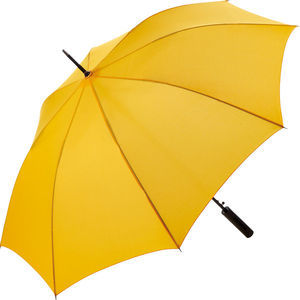 Parapluie publicitaire manche droit Jaune