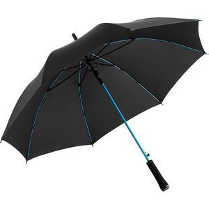Parapluie publicitaire manche droit Noir Pétrole