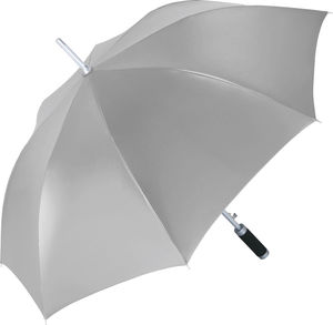 Parapluie publicitaire manche droit Argent Noir