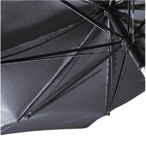 Parapluie publicitaire manche droit Gris