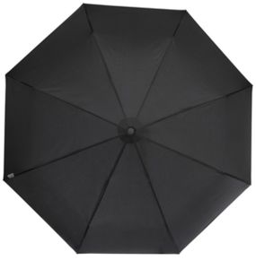 Parapluie publicitaire poignée courbe|Montebello Noir 2
