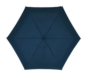Parapluie publicitaire pliable Bleu marine 2