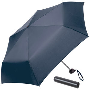 Parapluie publicitaire de poche|6 panneaux Marine Noir