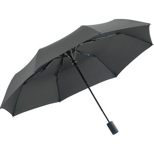 Parapluie publicitaire de-poche PET recyclé|Automatique Noir Marine