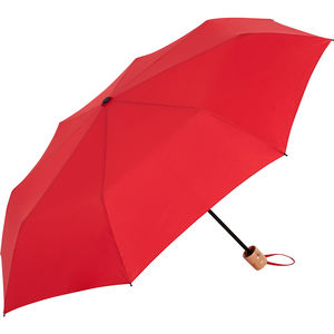 Parapluie publicitaire de poche|PET recyclé Rouge