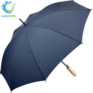 Parapluie publicitaire|Standard bois Marine