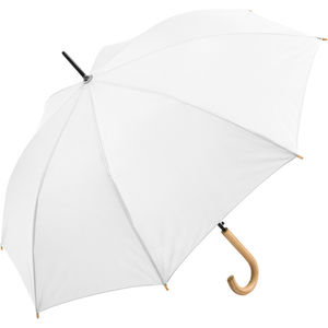 Parapluie publicitaire|Standard  recyclé Blanc