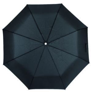 Parapluie publicitaire tempête automatique|STREETLIFE Blanc Noir 1