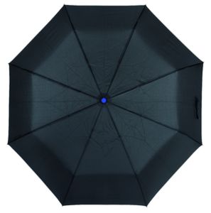 Parapluie publicitaire tempête automatique|STREETLIFE Bleu Noir 1