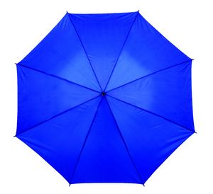 Parapluie publicitaire ville automatique|LIMBO Bleu 1
