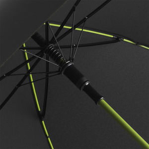 Parapluie citadin publicitaire | Color Noir Lime 1