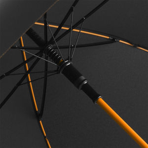 Parapluie citadin publicitaire | Color Noir Orange 1