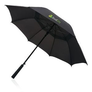 Parapluie Tempete Automatique Imprime Noir 8